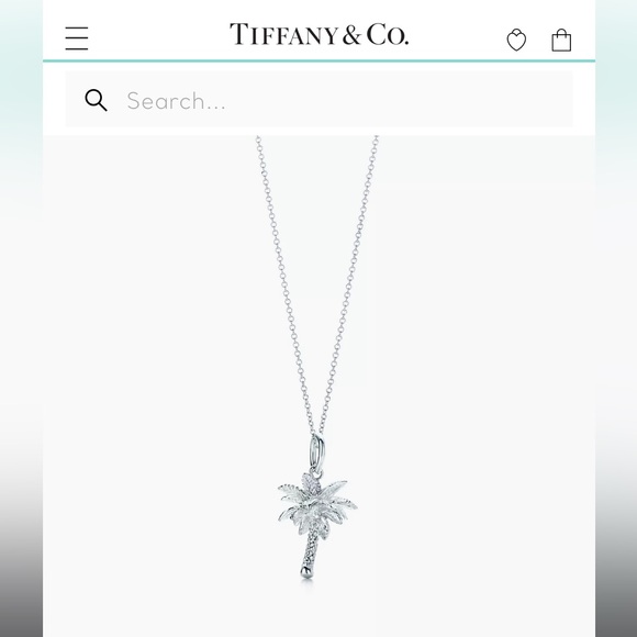 Tiffany Palm Tree Necklace - Picture 7 of 7